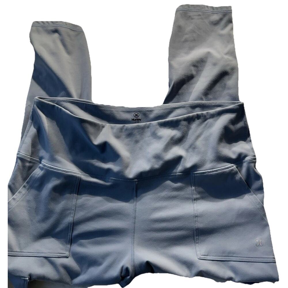 Hurley Women's XXL‎ Blue Cargo Tights NWT 2X 18 16